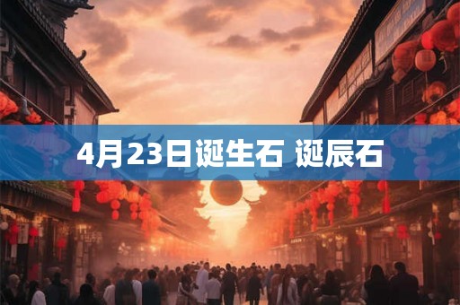 4月23日诞生石 诞辰石 4月23日诞生石 诞辰石