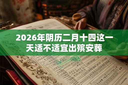 2026年阴历二月十四这一天适不适宜出殡安葬