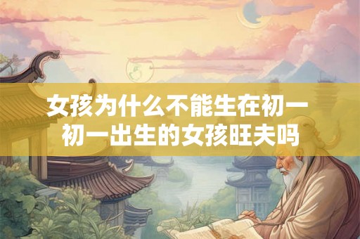 女孩为什么不能生在初一 初一出生的女孩旺夫吗 女孩为什么不能生在初一 初一出生的女孩旺夫吗