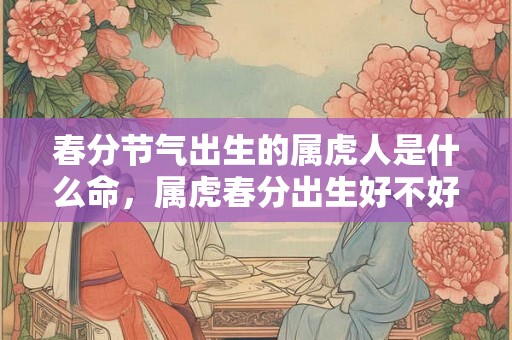 春分节气出生的属虎人是什么命，属虎春分出生好不好？