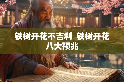 铁树开花不吉利  铁树开花八大预兆