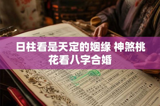 日柱看是天定的姻缘 神煞桃花看八字合婚