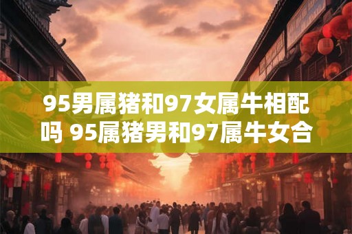 95男属猪和97女属牛相配吗 95属猪男和97属牛女合适吗 95男属猪和97女属牛相配吗 95属猪男和97属牛女合适吗