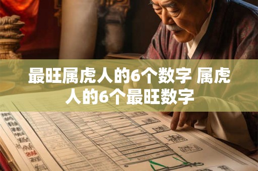 最旺属虎人的6个数字 属虎人的6个最旺数字