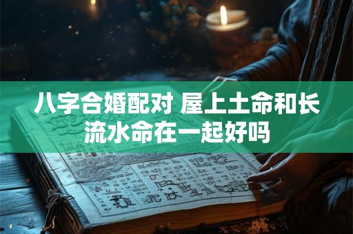 八字合婚配对 屋上土命和长流水命在一起好吗