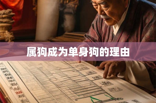 属狗成为单身狗的理由