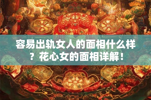 容易出轨女人的面相什么样?花心女的面相详解! 容易出轨女人的面相什么样?花心女的面相详解!