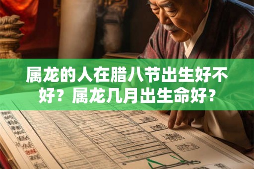 属龙的人在腊八节出生好不好?属龙几月出生命好? 属龙的人在腊八节出生好不好?属龙几月出生命好?