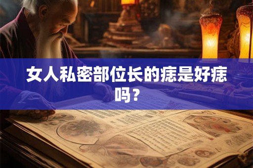 女人私密部位长的痣是好痣吗？