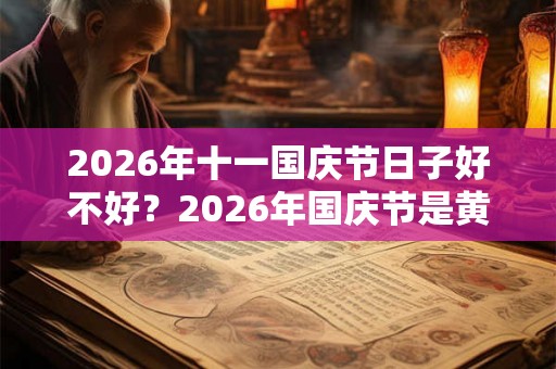 2026年十一国庆节日子好不好？2026年国庆节是黄道吉日吗？