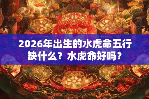 2026年出生的水虎命五行缺什么?水虎命好吗? 2026年出生的水虎命五行缺什么?水虎命好吗?