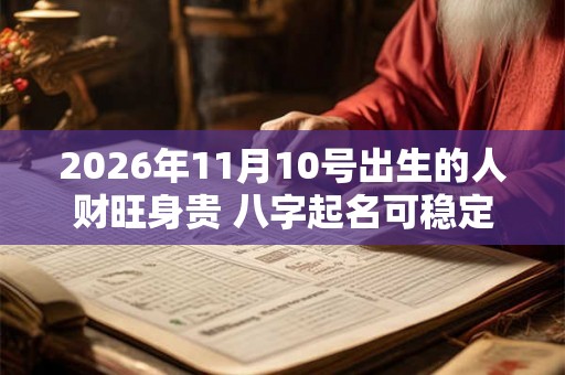 2026年11月10号出生的人财旺身贵 八字起名可稳定命局 2026年11月10号出生的人财旺身贵 八字起名可稳定命局