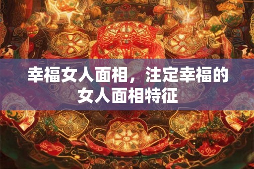 幸福女人面相，注定幸福的女人面相特征