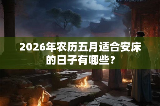 2026年农历五月适合安床的日子有哪些? 2026年农历五月适合安床的日子有哪些?