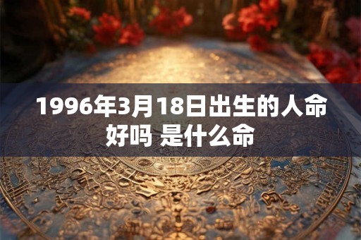 1996年3月18日出生的人命好吗 是什么命 1996年3月18日出生的人命好吗 是什么命