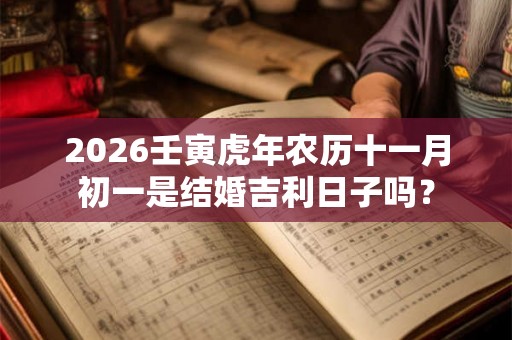 2026壬寅虎年农历十一月初一是结婚吉利日子吗? 2026壬寅虎年农历十一月初一是结婚吉利日子吗?