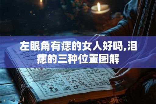 左眼角有痣的女人好吗,泪痣的三种位置图解