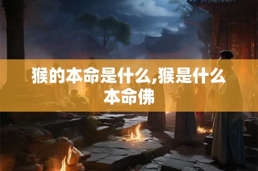 猴的本命是什么,猴是什么本命佛