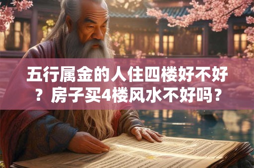五行属金的人住四楼好不好？房子买4楼风水不好吗？