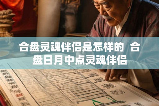 合盘灵魂伴侣是怎样的  合盘日月中点灵魂伴侣