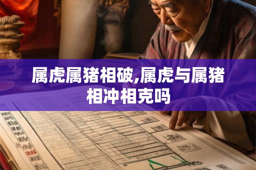属虎属猪相破,属虎与属猪相冲相克吗