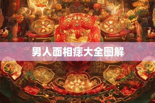 男人面相痣大全图解