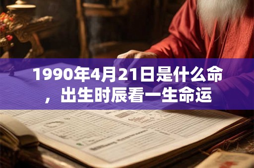 1990年4月21日是什么命，出生时辰看一生命运