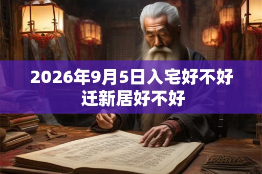 2026年9月5日入宅好不好 迁新居好不好