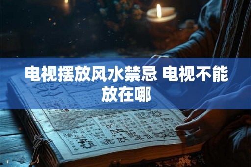 电视摆放风水禁忌 电视不能放在哪