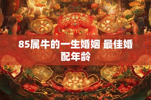 85属牛的一生婚姻 最佳婚配年龄