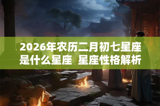 2026年农历二月初七星座是什么星座  星座性格解析