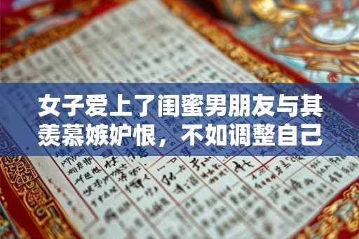 女子爱上了闺蜜男朋友与其羡慕嫉妒恨，不如调整自己好好欣赏他们的幸福