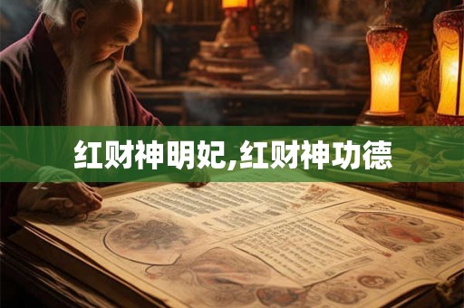 红财神明妃,红财神功德 红财神明妃,红财神功德
