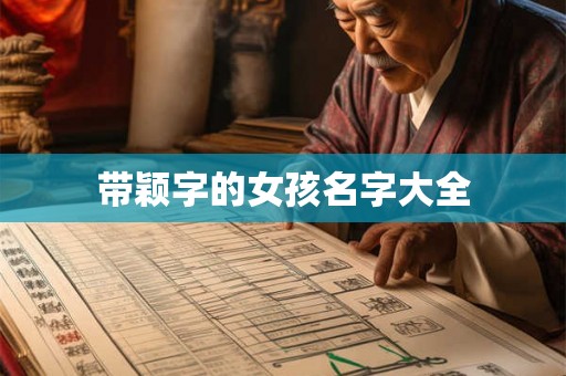 带颖字的女孩名字大全