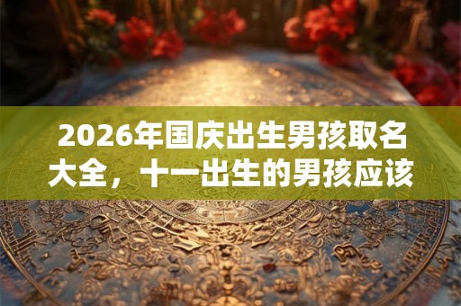2026年国庆出生男孩取名大全,十一出生的男孩应该怎么取名? 2026年国庆出生男孩取名大全,十一出生的男孩应该怎么取名?