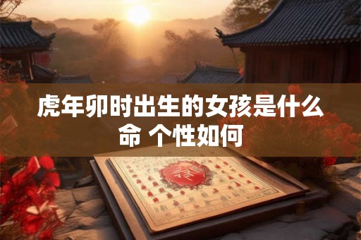 虎年卯时出生的女孩是什么命 个性如何