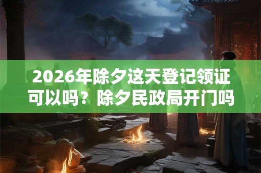 2026年除夕这天登记领证可以吗？除夕民政局开门吗？