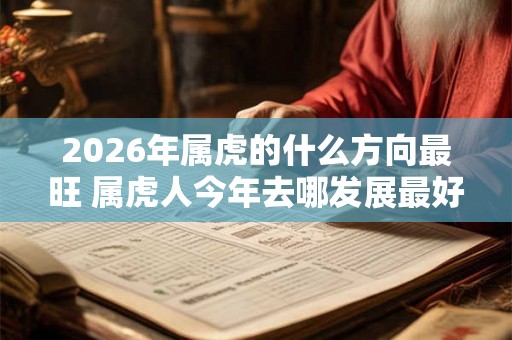 2026年属虎的什么方向最旺 属虎人今年去哪发展最好