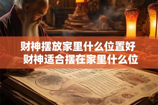 财神摆放家里什么位置好  财神适合摆在家里什么位置