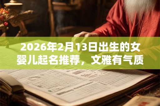 2026年2月13日出生的女婴儿起名推荐，文雅有气质的名字