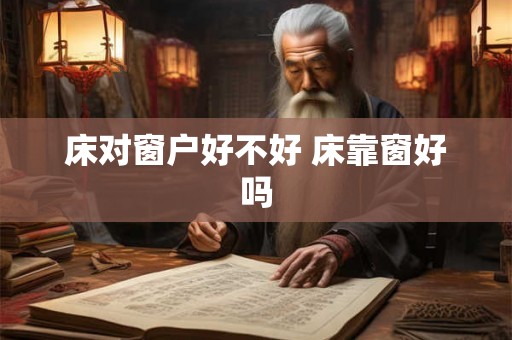 床对窗户好不好 床靠窗好吗