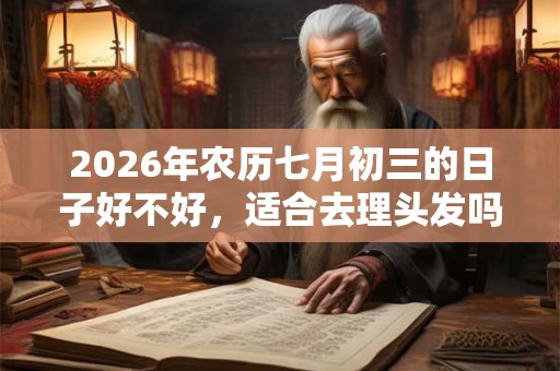 2026年农历七月初三的日子好不好，适合去理头发吗？