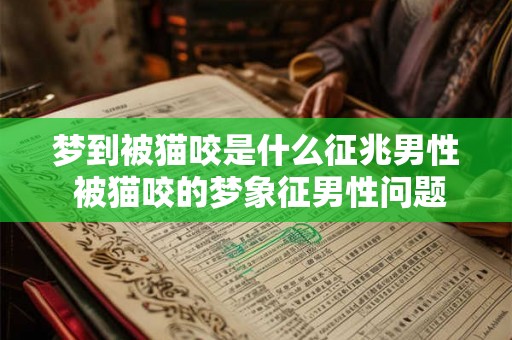 梦到被猫咬是什么征兆男性 被猫咬的梦象征男性问题 梦到被猫咬是什么征兆男性 被猫咬的梦象征男性问题