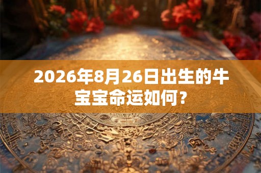 2026年8月26日出生的牛宝宝命运如何? 2026年8月26日出生的牛宝宝命运如何?
