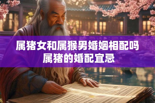 属猪女和属猴男婚姻相配吗 属猪的婚配宜忌 属猪女和属猴男婚姻相配吗 属猪的婚配宜忌