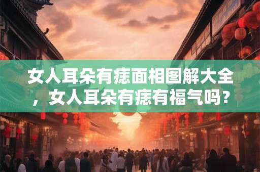 女人耳朵有痣面相图解大全,女人耳朵有痣有福气吗? 女人耳朵有痣面相图解大全,女人耳朵有痣有福气吗?