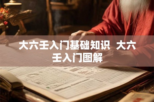 大六壬入门基础知识  大六壬入门图解