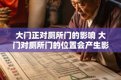 大门正对厕所门的影响 大门对厕所门的位置会产生影响吗