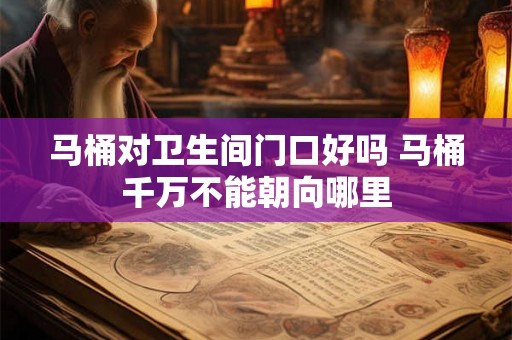 马桶对卫生间门口好吗 马桶千万不能朝向哪里