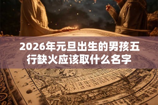 2026年元旦出生的男孩五行缺火应该取什么名字 2026年元旦出生的男孩五行缺火应该取什么名字